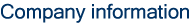Company information