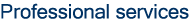 Professional services